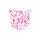 Wastepaper Basket | Chic Monkey Toile | Pink image 0
