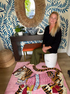 Paige Gemmel Rug | Tiger | Pink image 0