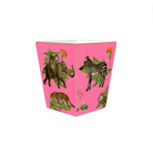 Wastepaper Basket | African Obsession | Pink image 0