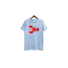 Graphic Print T-Shirt | Lobster | Blue image 0